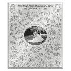 Mirror of Moments - Handwritten Wedding Guestbook in a 20 by 24 inches Mirror. 